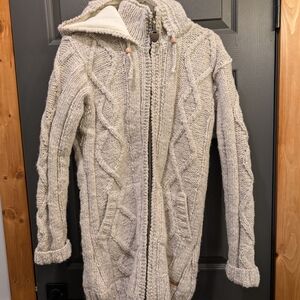 Women's Cozy Knit Zip-Up Jacket